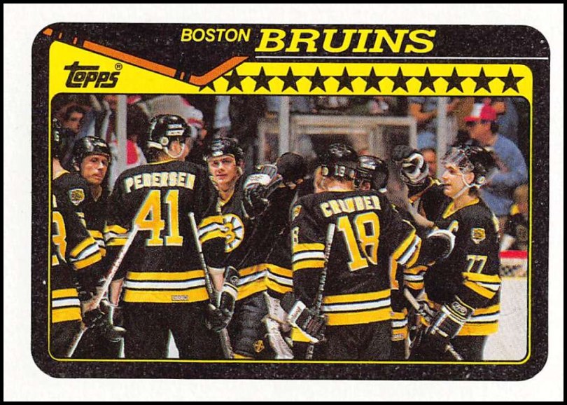 165 Boston Bruins Team Card